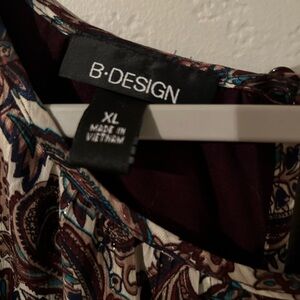 Women’s paisley blouse XL